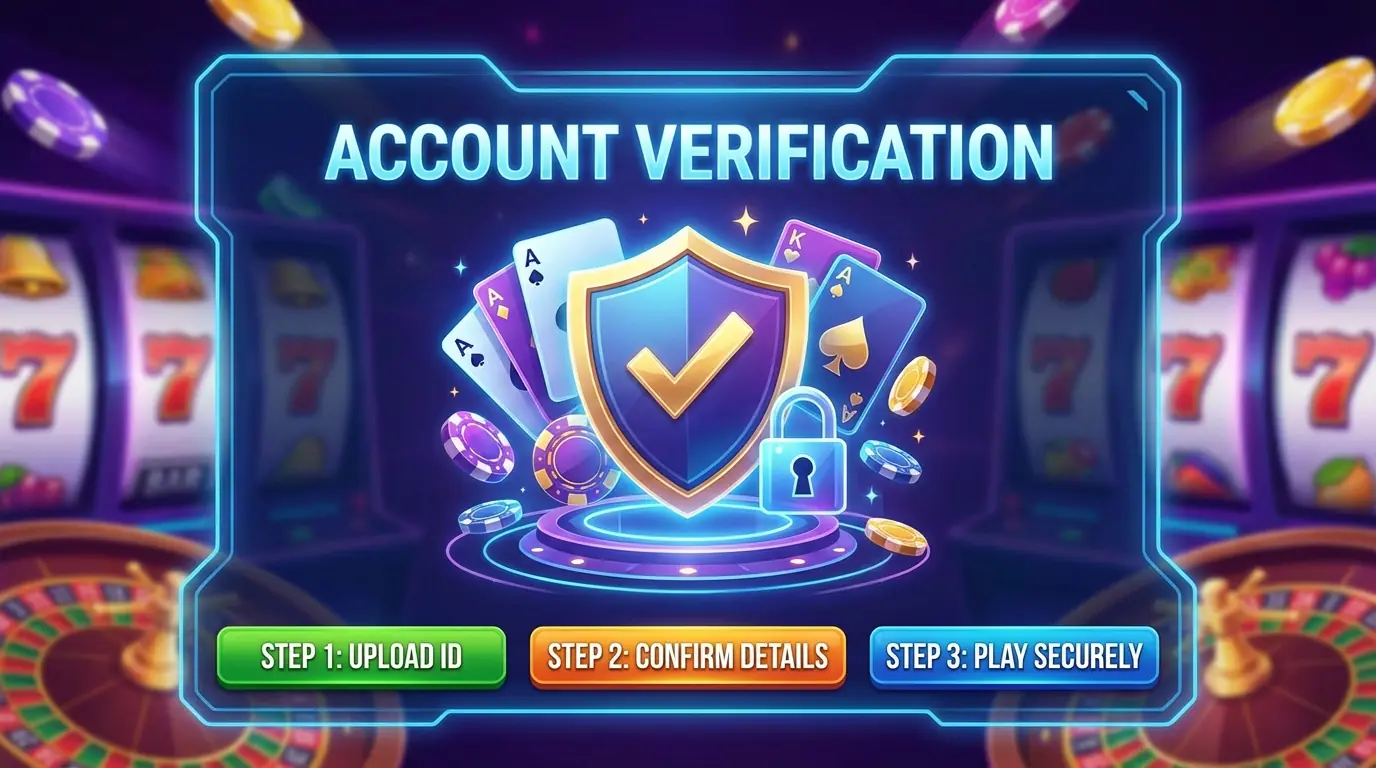 Lotto casino account verification